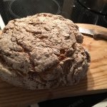 Fertig gebackenes Treberbrot